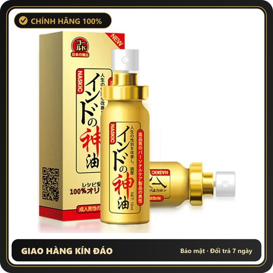 (Che Tên) Xịt khử mùi nam giới Nhật Naskic chính hãng Hỗ Trợ 24/7