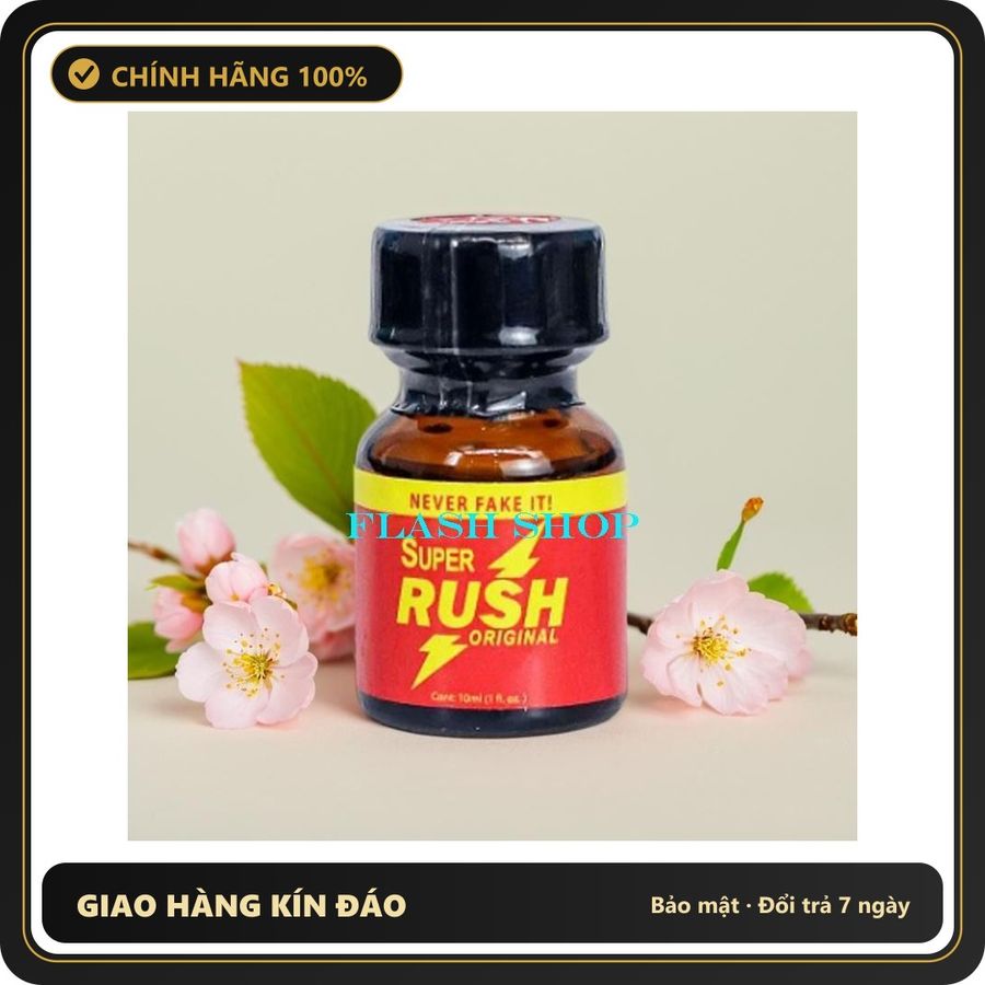 (Che Tên) Nước hoa Popper LGBT Rush Flash Shop 10ml Cao Cấp Bảo Đảm