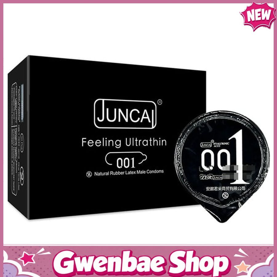 Bao cao su siêu mỏng Juncai Spot Particle - Hộp 10 cái - Gwen Shop Chính Hãng