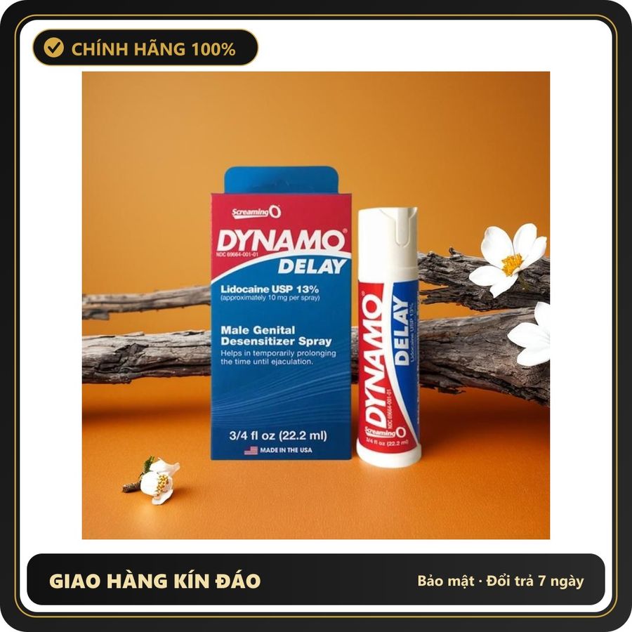 (Che Tên) Xịt DY_NA_MO Mỹ 22.2ml chăm sóc nam giới Hộp Trắng Kín