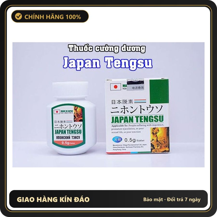 (Che Tên) Tengsu Japan Nhật Bản Chính Hãng 16 viên - Hàng Mới Về
