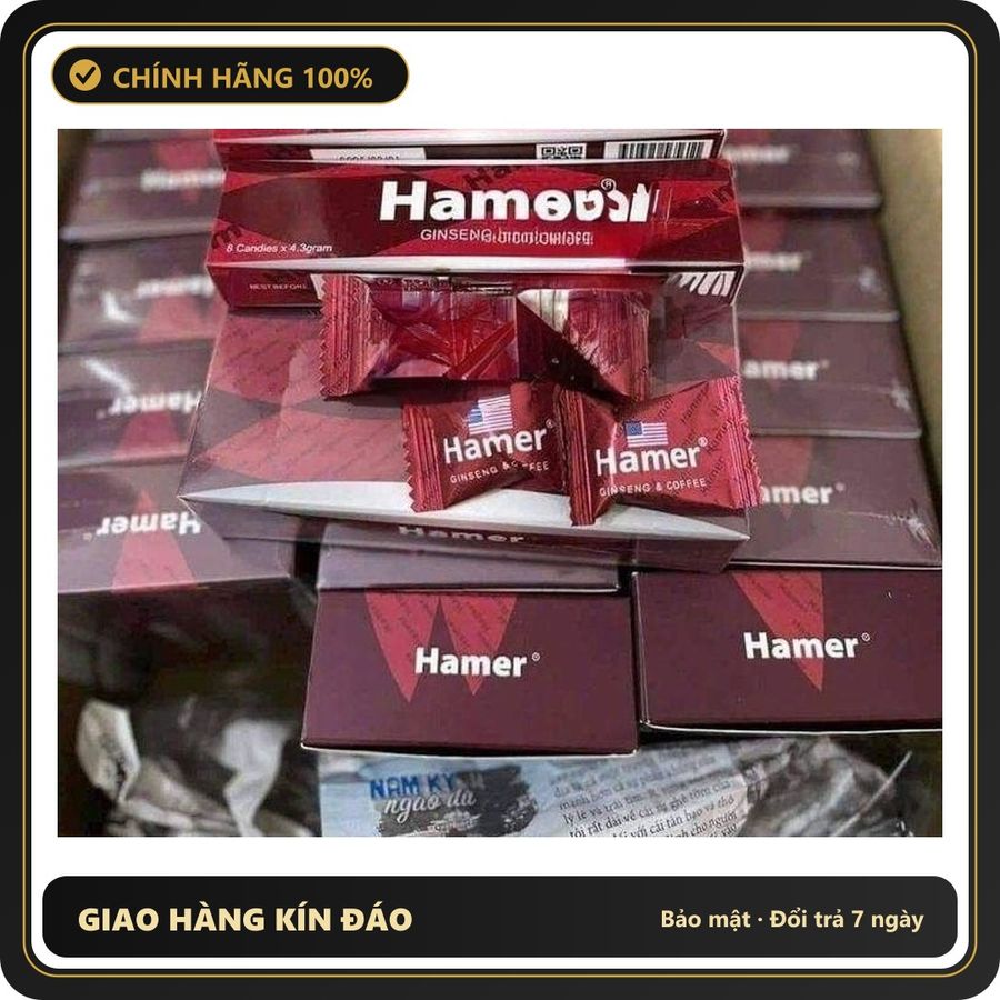 Viên uống hỗ trợ sinh lý nam Hamer Hàng Nhập Khẩu Chính Hãng USA Hộp 32 Viên Kẹo Hamer Mỹ, Hỗ Trợ Tăng Cường Sinh Lý, Cho Nam Nữ, Cực Hay, Được kiểm t