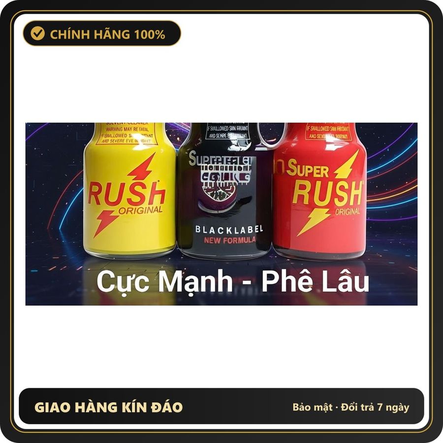 Chai hít tăng khoái cảm Popper 10ml Popper 10ml USA, Dòng Mạnh Truyền Thống,Mùi Hương Dịu, Dễ Hít, Tác Dụng Nhanh Chóng, Hít Là Phê Ngay