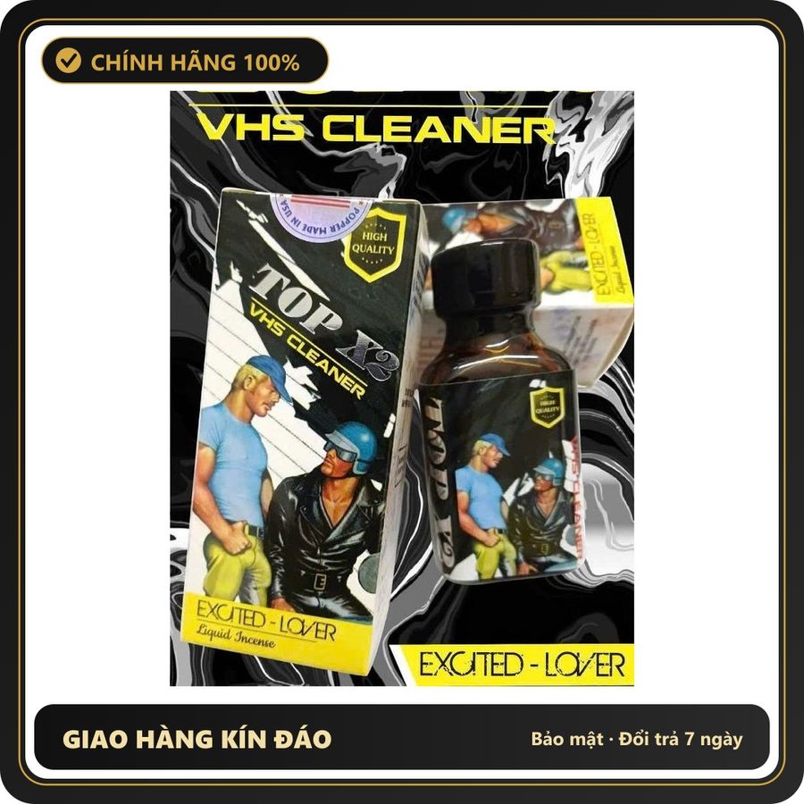 Chai hít tăng khoái cảm Popper TOP 30ml Nhà Thuốc Sức Khỏe.Com >Popper 30ml USA, Dành Cho Top, Cực Mạnh, Phê Lâu, Chống Xìu
