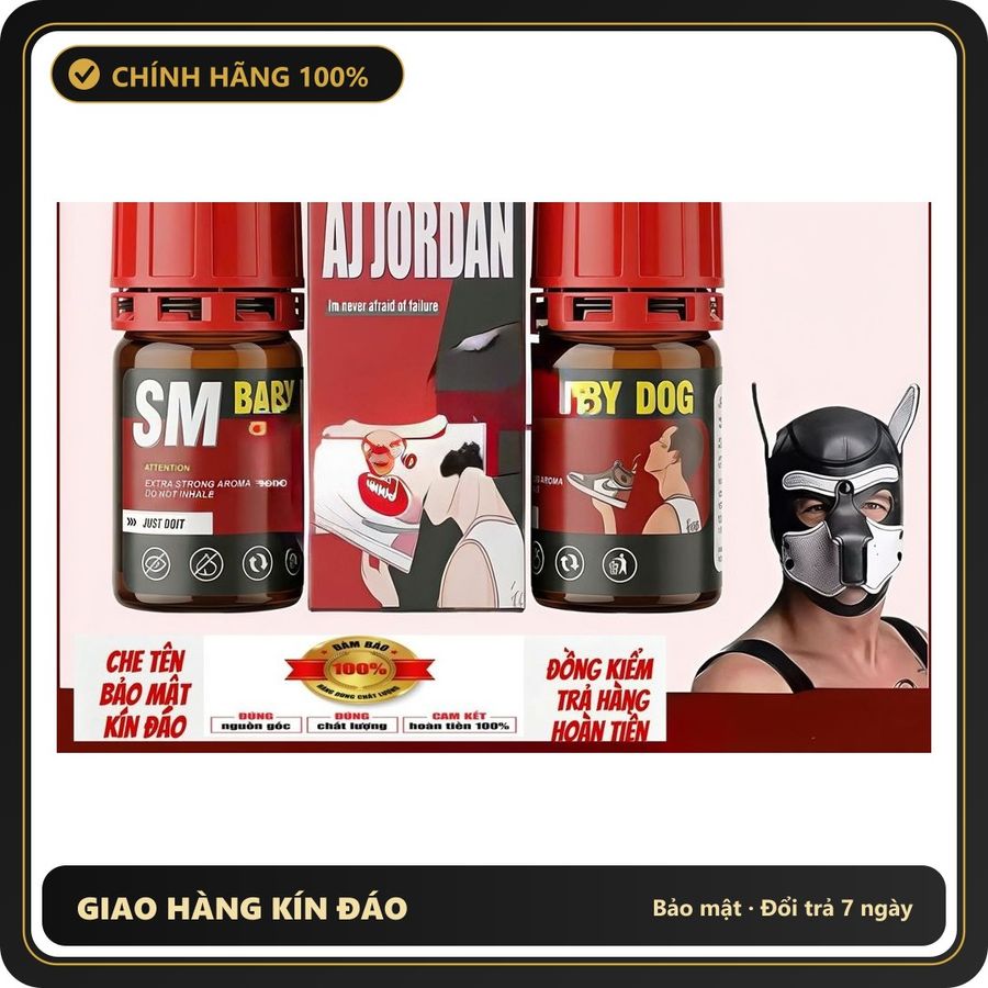Chai hít tăng khoái cảm Popper SM BABY 40ml Hàng Chính Hãng Popper 40ml USA, Dòng Siêu Mạnh Phê Lâu,Mùi Hương Dịu Dễ Hít,Tác Dụng Nhanh Chóng