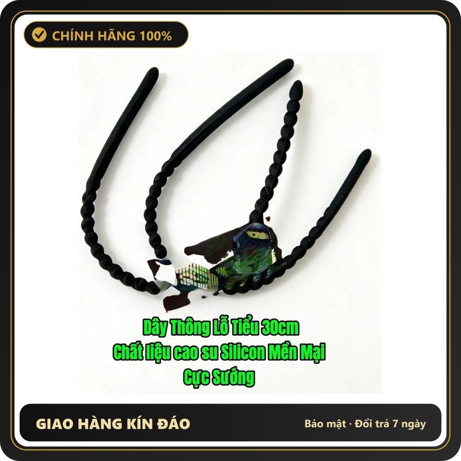 Hàng Chính Hãng Cây thông lỗ tiểu cho nam, giúp tăng khoái cảm, thư giãn, che tên sản phẩm bảo mật kín đáo