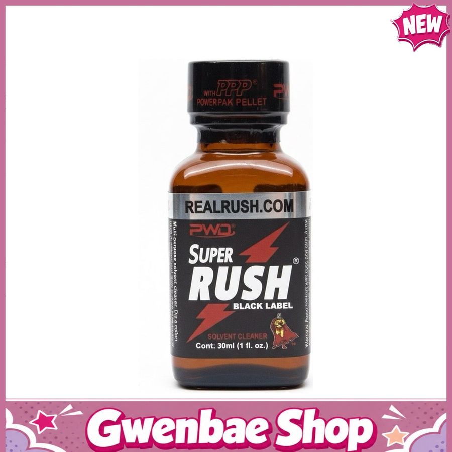 Popper PWD Super Rush Black Label 30ml Chính Hãng - Gwen Shop Chính Hãng