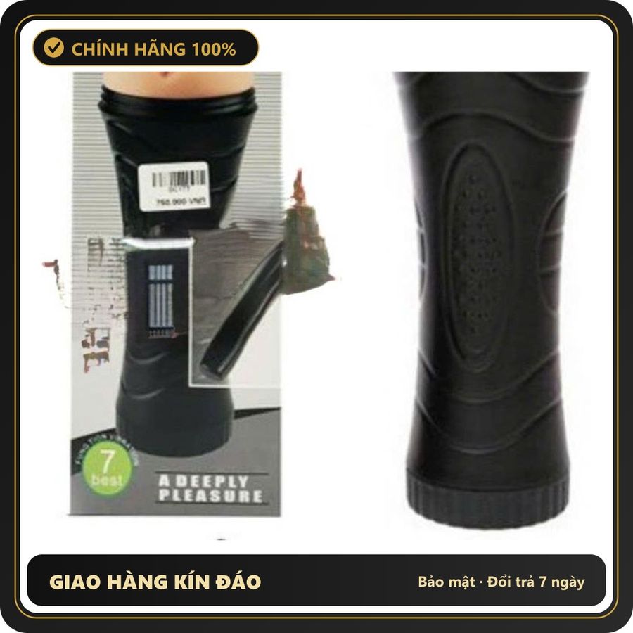 Bản Nhập Khẩu Cao Cấp - Sale Cốc Massage Âm Đạo Có Rung, Điều Khiển Nhiều Chức Năng, Rung Tê Cực Sướng