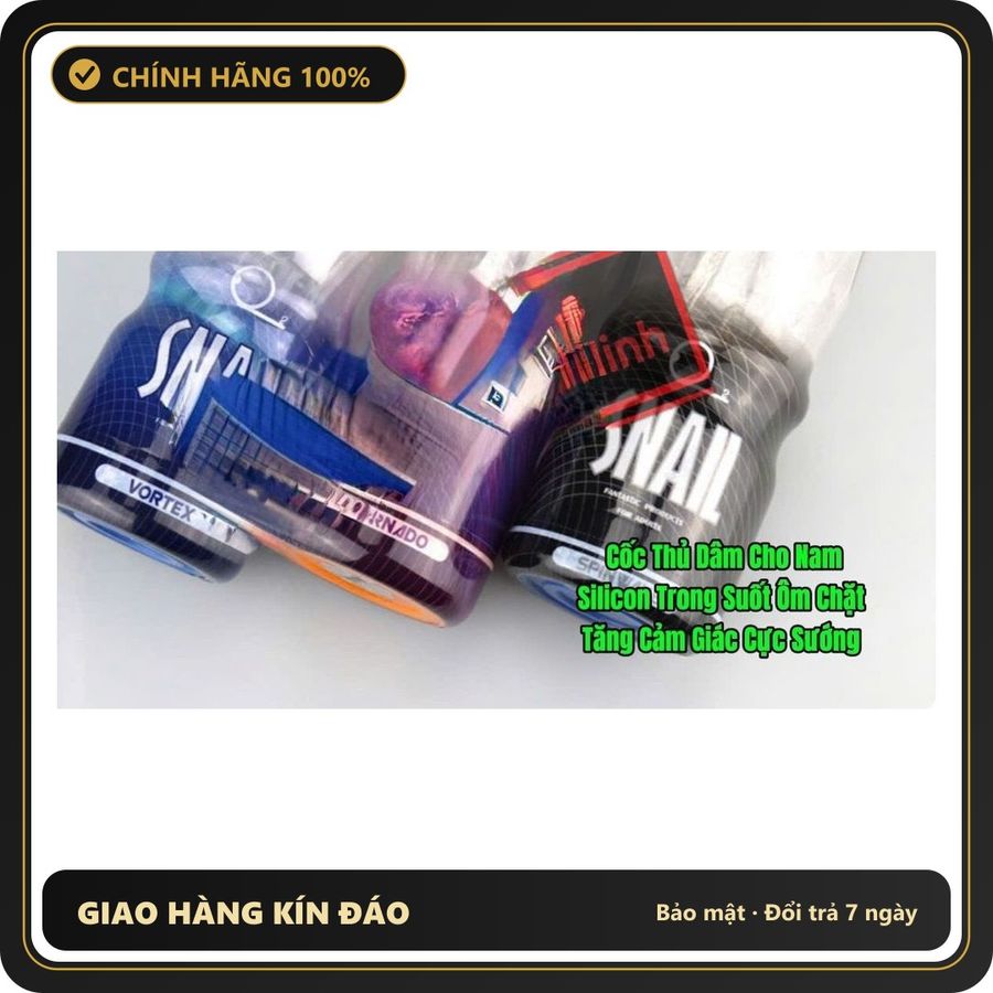 SNAIL Hàng Chính Hãng Cốc Tình Yêu, Giải Quyết Sinh Lý Cho Nam Giới, Gai bi cọ xát cực sướng, Silicon Cao Cấp Bền Bỉ