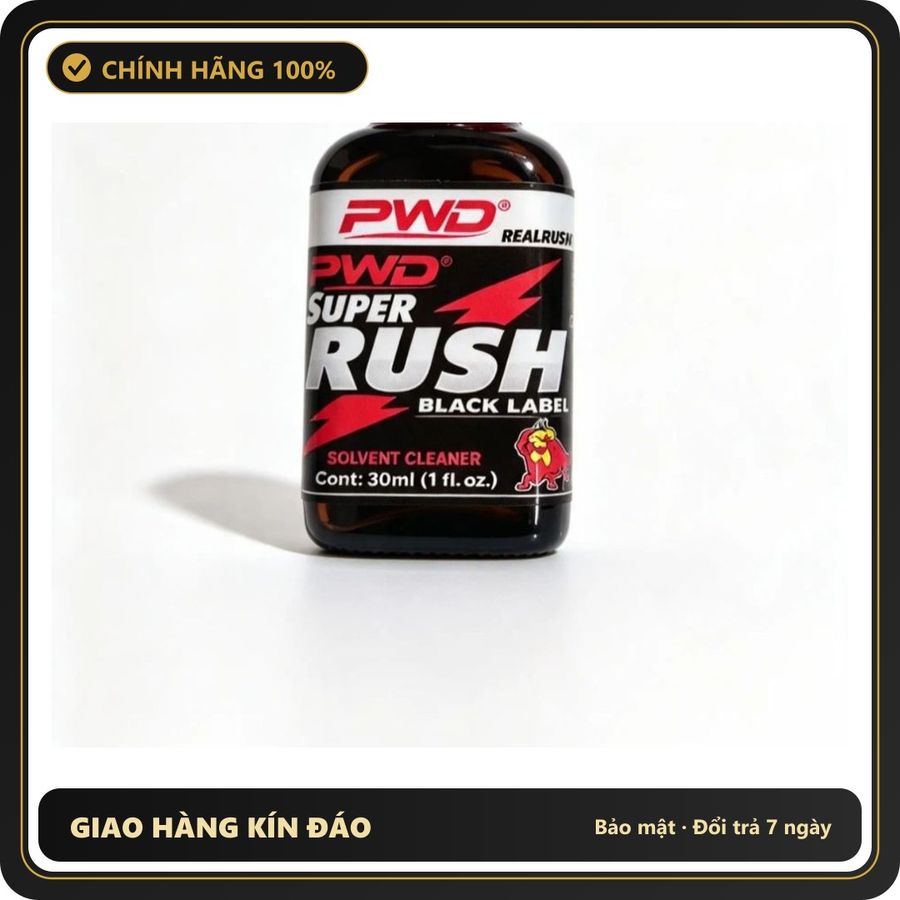Chai hít tăng khoái cảm Popper PWD 30ml Sale Popper 30ml USA, Hàng Real Chính Hãng, Cực Mạnh, Xả Hàng Cuối Năm, Số Lượng Còn Ít