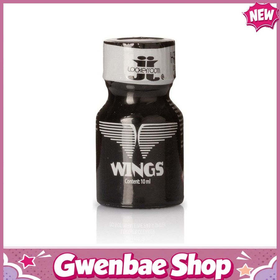Popper Lockerroom Wings Black Limited Edition 10ml Chính Hãng - Gwen Shop Chính Hãng