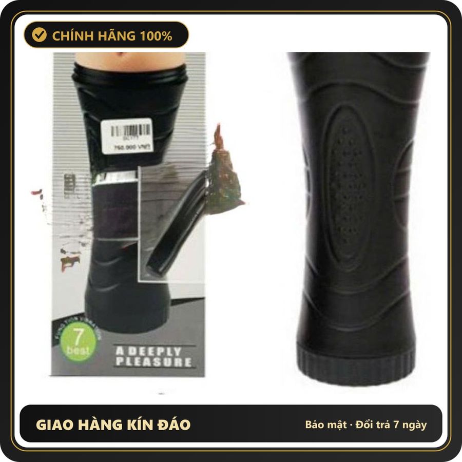 Bản Nhập Khẩu Cao Cấp - Cốc Massage Tình Yêu Thư Giãn Cuộc Sống, Có Rung, Điều Khiển Nhiều Chế Độ