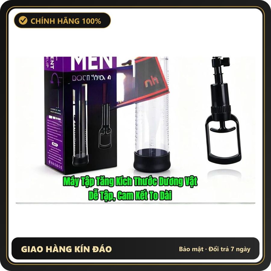 nh Hàng Công Ty Máy Tập Tăng Kích Thước Dương Vật, Dễ Tập, Cam Kết To Dài