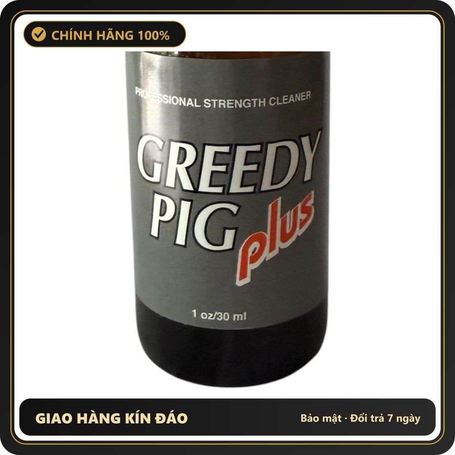Chai hít tăng khoái cảm Popper GREEDY PIG 30ml Poppers Mỹ GreedyPig Plus 30ml