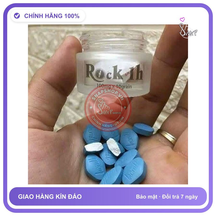 Viên uống hỗ trợ sinh lý nam Rock It Có tem chống hàng giả rocket 1h hàng Việt Nam,siêu mạnh, uống trước 40p, cương cứng cả ngày, che tên sản phẩm bả