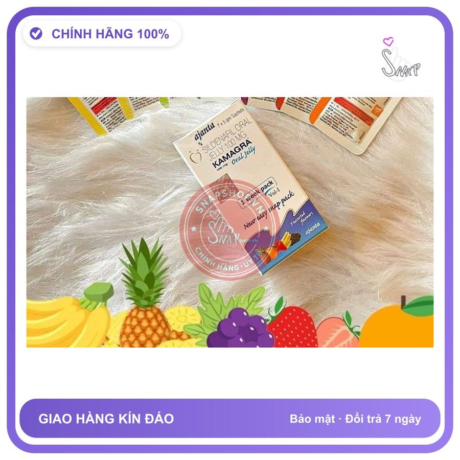 Gel uống hỗ trợ sinh lý ajanta Hàng Chính Hãng Sale Hộp 7 Gói Thạch Siro Jelly, Hỗ Trợ Tăng Cường Sinh Lý Cho Nam Nữ, Cực Hay, che tên sản phẩm bảo mậ