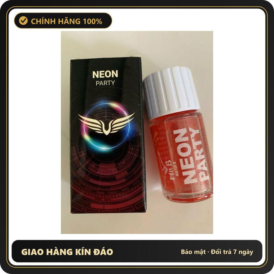 Chai hít tăng khoái cảm Popper MR B 40ml Shop Chính Hãng, Popper Neon Party 40ml USA, Lấy Đúng Mẫu, che tên sản phẩm bảo mật kín đáo Bảo Mật
