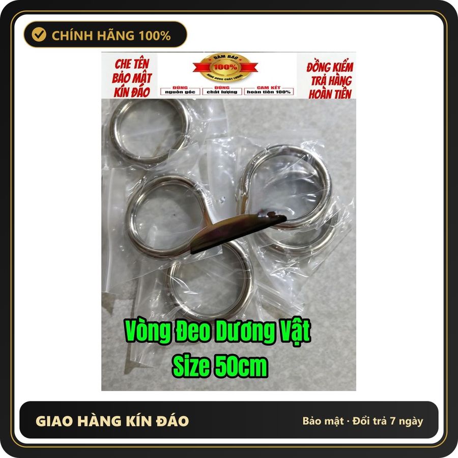 Đồ chơi người lớn Hàng Nhập Khẩu Vòng Đeo Dương Vật 50cm, Chống Xuất Tinh Sớm, Bền Bỉ