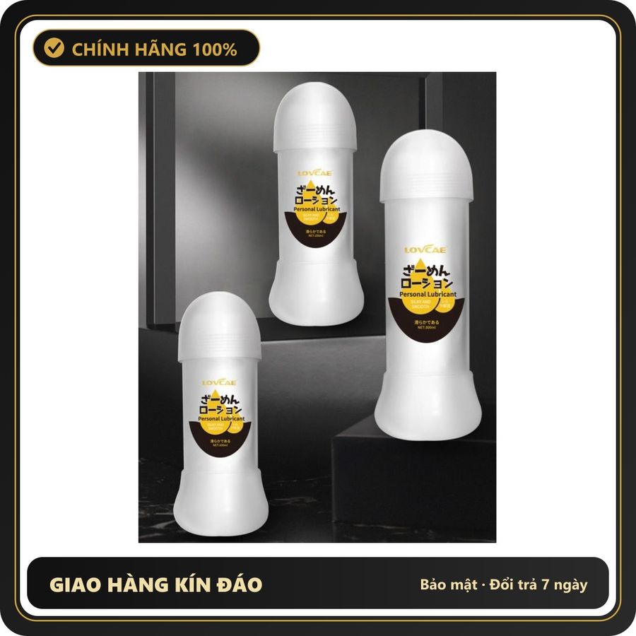 (Che Tên) Gel Bôi Tinh Trùng Lovcae – Mô Phỏng Tinh Trùng Nhật Bản Loại Đặc Biệt 200ml Giao Nhanh Toàn Quốc