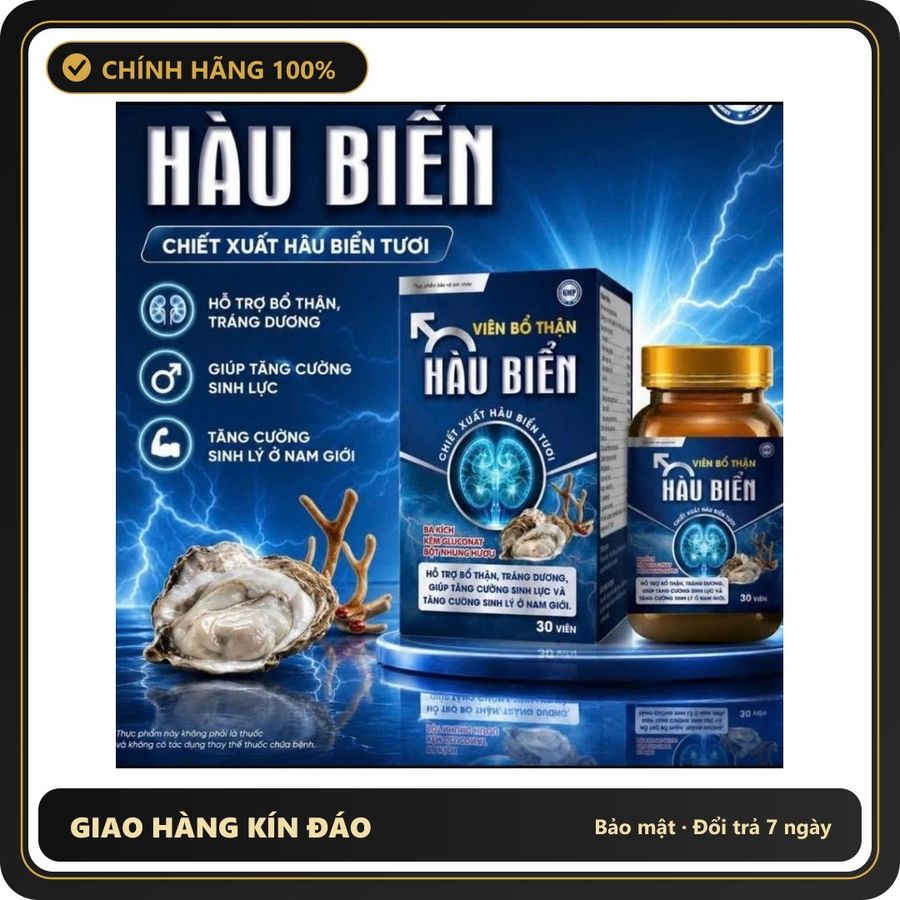 (Che Tên) Hầu Biển – Viên Uống Hỗ Trợ Tăng Cường Sinh Lý Nam Giới Hiệu Quả Hỗ Trợ 24/7