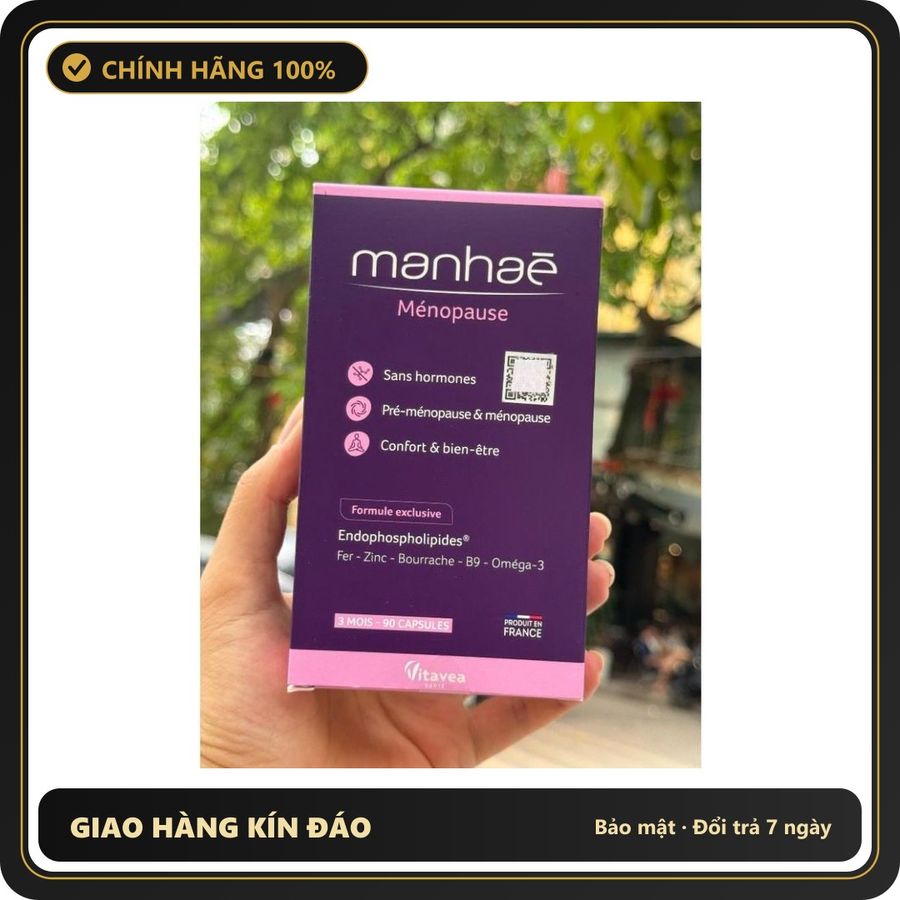(Che Tên) Nội Tiết Tố Nữ Manhae Cải Thiện Kinh Nguyệt,Làm Chậm Lão Hóa,Giúp Ngủ Ngon Giấc Chính Hãng Từ Pháp Bảo Mật Tuyệt Đối