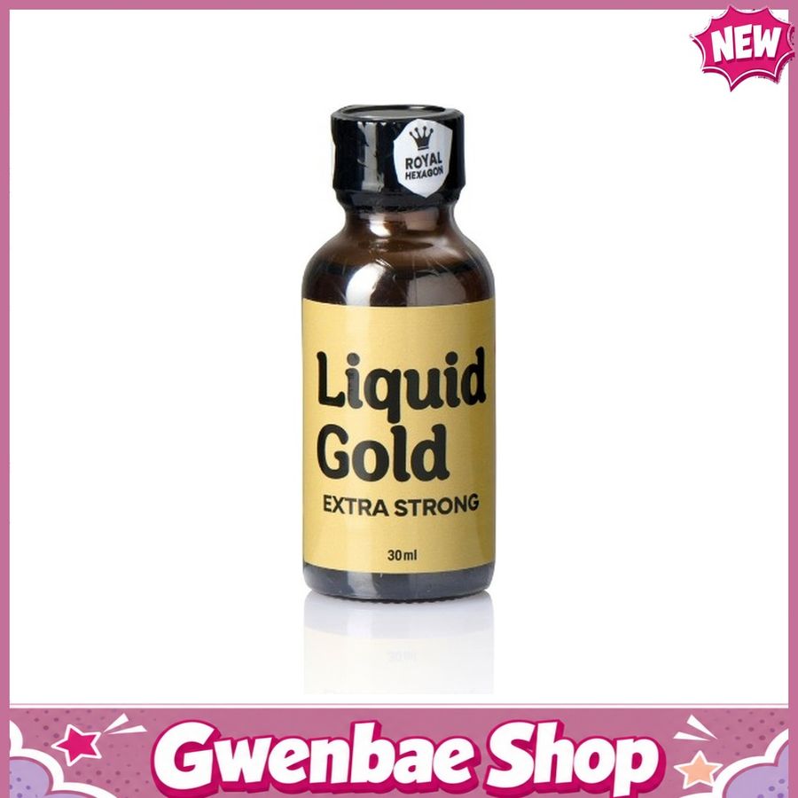 Popper Royal Hexagon Liquid Gold Extra Strong 30ml Chính Hãng - Gwen Shop Chính Hãng