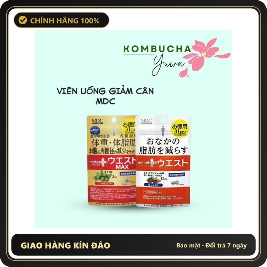 (Che Tên) [ TPBVSK ] Viên giảm cân MDC Metabolic Nhật Bản Bảo Mật Tuyệt Đối