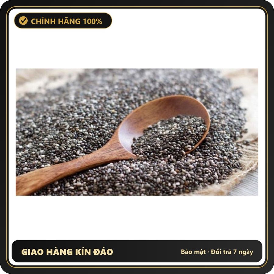 (Che Tên) 1kg Hạt Chia Đen Úc Black Bag ChiA, Bổ Dưỡng, Tốt Cho Sức Khoẻ, giúp giảm cân, dáng đẹp Bảo Mật Tuyệt Đối