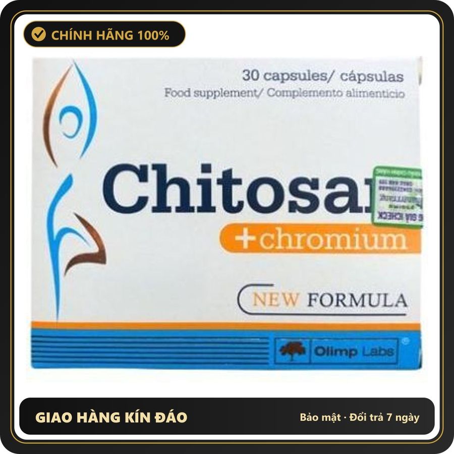 (Che Tên) Combo giảm cân giảm hấp thu mỡ Chitosan Cao Cấp Bảo Đảm