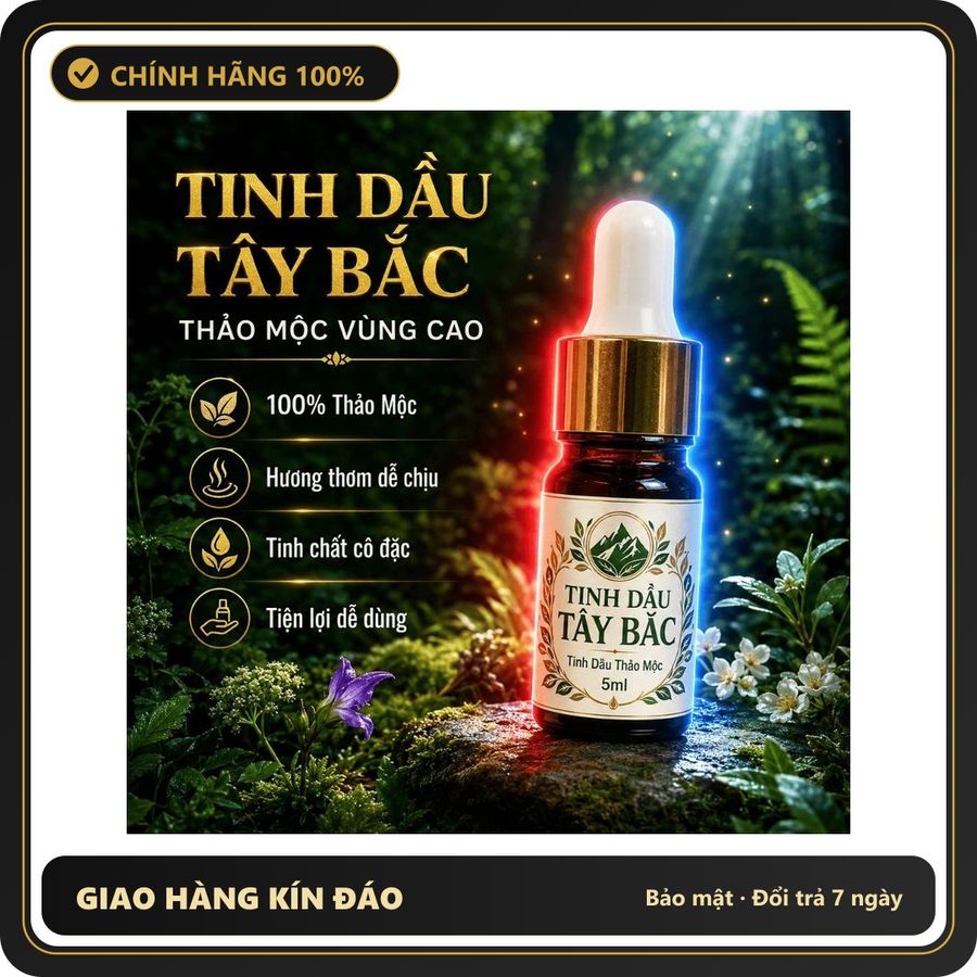 (Che Tên) Tinh Dầu Tây Bắc Lọ Serum Cao Cấp Tiện Lợi Dễ Sử Dụng Giá Siêu ƯU ĐÃI Giao Nhanh Toàn Quốc
