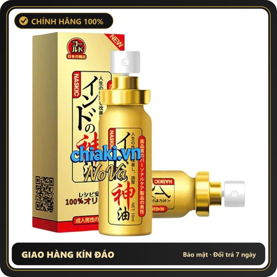 (Che Tên) Xịt thơm cơ thể nova lọ 15ml cho nam Chuẩn Auth - thấm nhanh không nhờn rít, dùng trước khi quan hệ, nhỏ gọn dễ mang theo