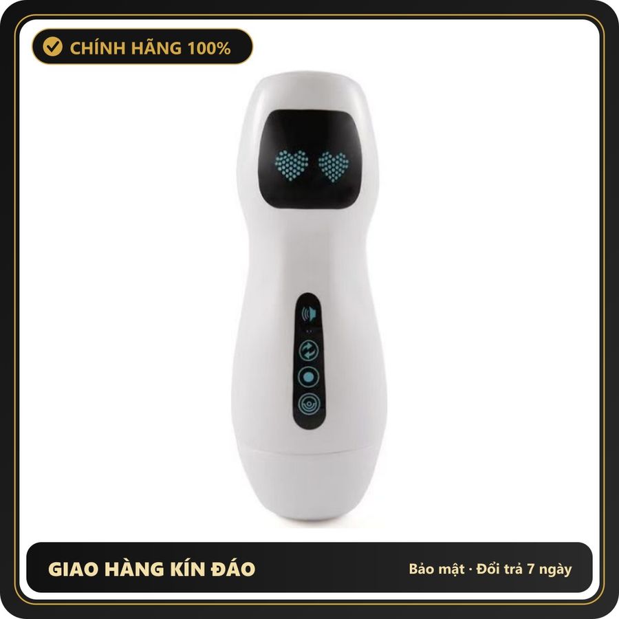 (Che Tên) Cốc Robot Mini – Thiết bị rung sạc USB tiện lợi 322148 Bảo Mật Tuyệt Đối