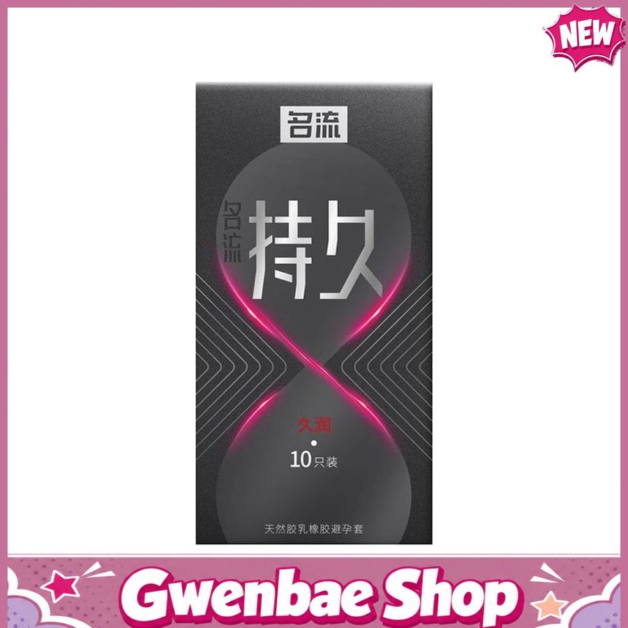 Bao cao su Mingliu Đồng Hồ Đỏ - Kéo dài thời gian - Hộp 10 cái - Gwen Shop Chính Hãng