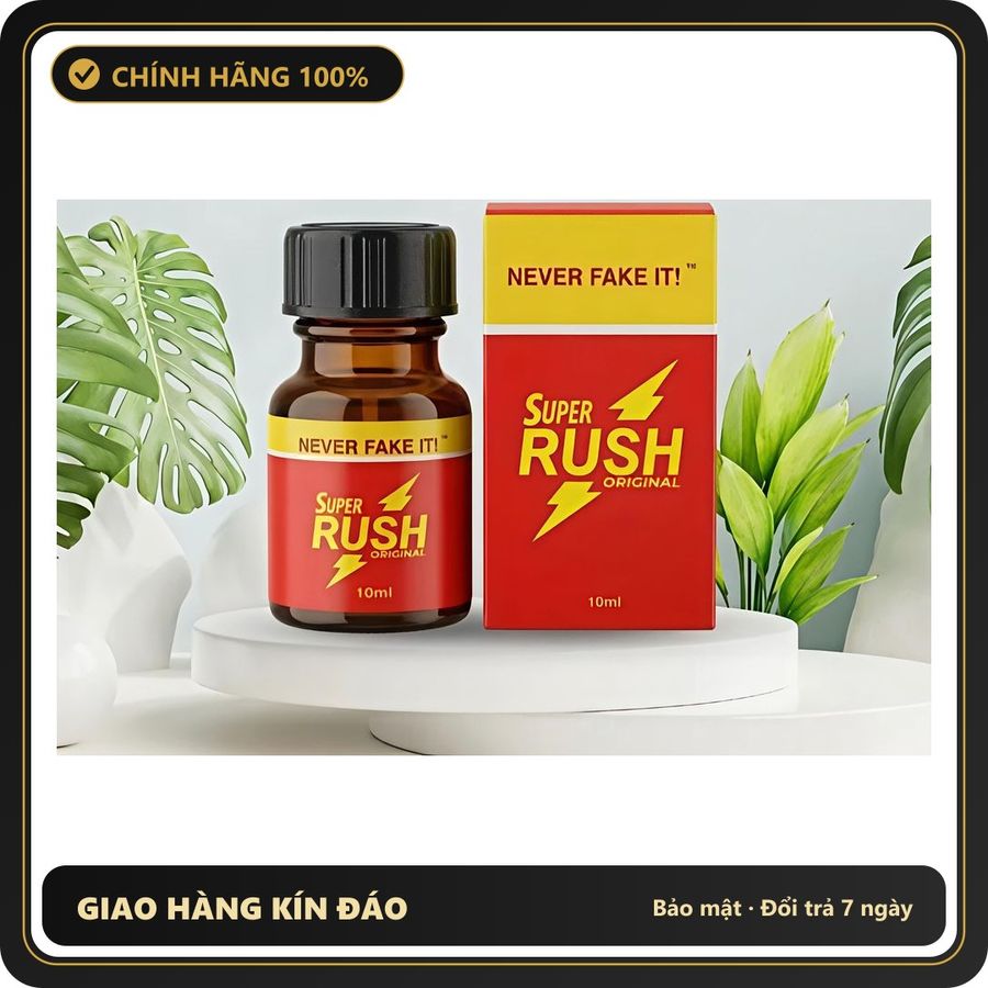 (Che Tên) Popper 10ml USA, Hàng Chính hãng, Giá Tốt Hỗ Trợ 24/7