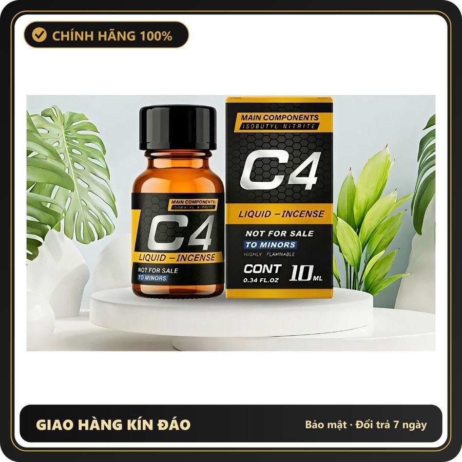 (Che Tên) Popper 10ml USA, Hàng Chính hãng,giá tốt sale Giao Nhanh Toàn Quốc