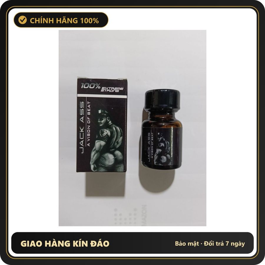 (Che Tên) Popper 10ml jack ass, ko nhức đầu,ko bỏng mũi, bao phê, sale Cao Cấp Bảo Đảm