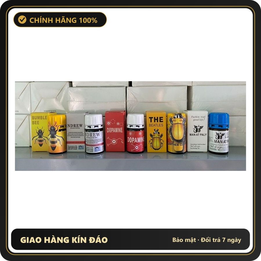 (Che Tên) ( Sale Lớn) Popper 40ml Chọn ngẫu nhiên, cam kết hàng chính hãng Cao Cấp Bảo Đảm