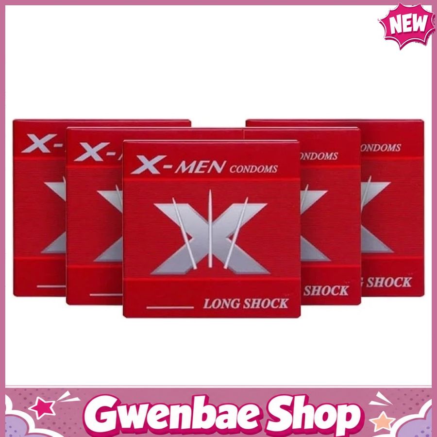 Bao cao su X-men - Bi to và gai li ti - Hộp 1 cái - Gwen Shop Chính Hãng