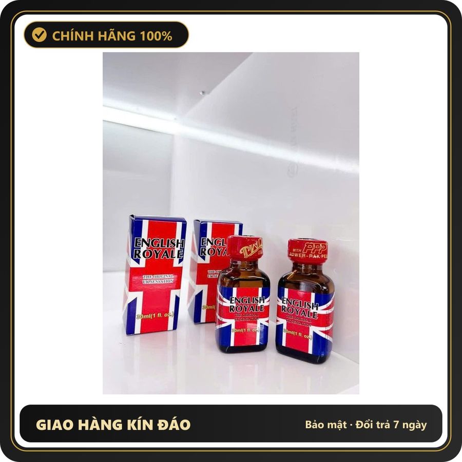 (Che Tên) ( Nhà Thuốc Sức Khoẽ.Com) Chai Hít Popper Mỹ 30ml Hàng Chính Hãng Cực Mạnh, Dòng Mạnh Cho Ng Lờn Lâu Năm - Hàng Mới Về