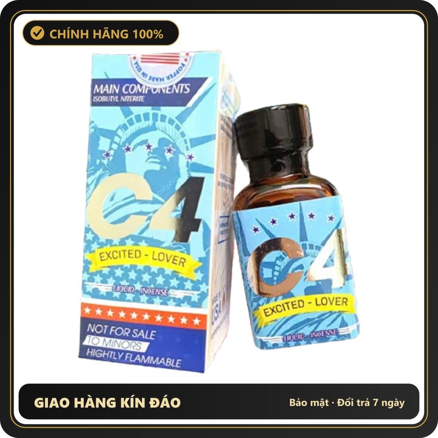 (Che Tên) ( ) Popper 30ml USA, Hàng Xịn, Bao Phê Giao Nhanh Toàn Quốc