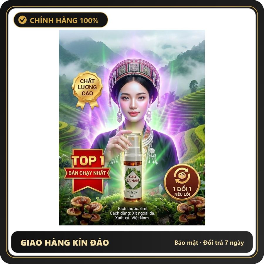 (Che Tên) Cao lá Nam Nam Giới Tin Dùng Lọ 6ml Cao Cấp Bảo Đảm