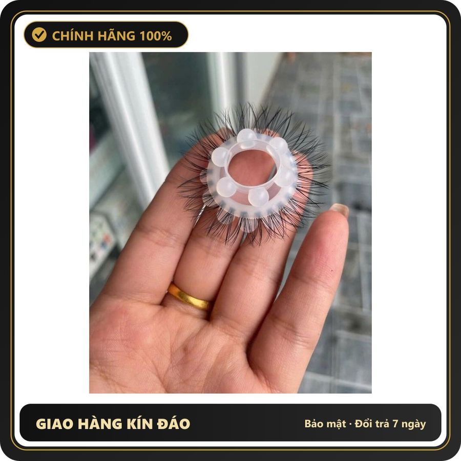 (Che Tên) Bao Cao Su Vòng Đôn Kiểu Mí Dê Hộp Trắng Kín - có hương thơm, ôm sát cảm giác thật, chất liệu latex an toàn