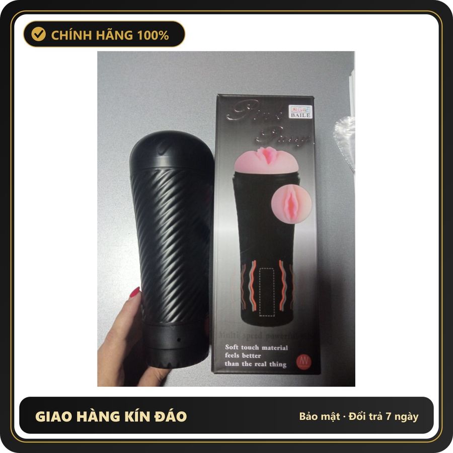 (Che Tên) [tặng gel & pin]Âm Đạo giả đèn pin không dây tiện lợi/ chất liệu silicon y tế/ gai gân phía trong/7 chế độ rung Giao Nhanh Toàn Quốc