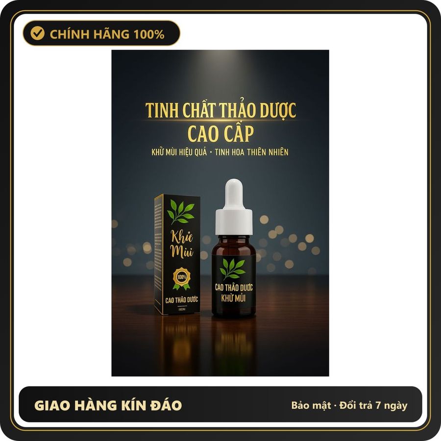 (Che Tên) Thảo dược thiên nhiên khử mùi kéo dài thời gian cho nam sinsu Cao Cấp Bảo Đảm