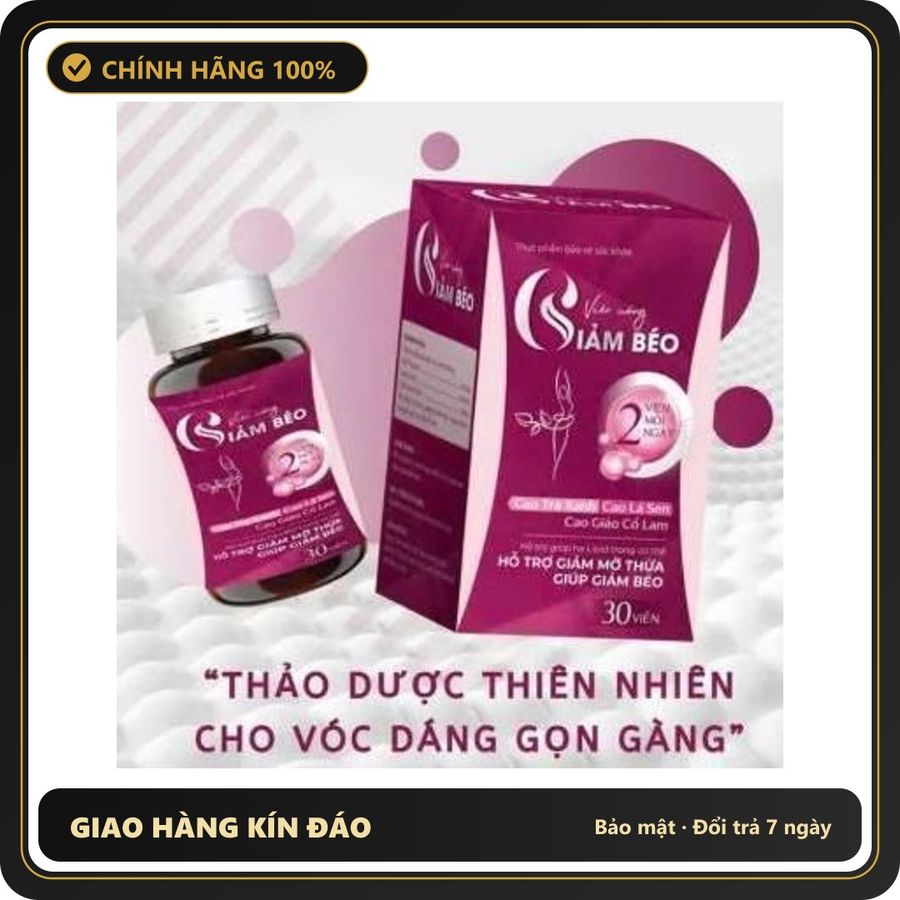 (Che Tên) Viên uống giảm béo giảm mỡ toàn thân giảm mỡ bụng đùi bắp tay bắp chân mông tan mỡ body giảm cân cam kết hiệu quả. Cao Cấp Bảo Đảm