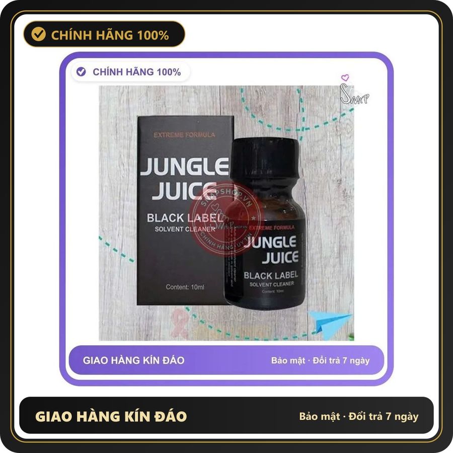 (Che Tên) Chai hít trực tiếp vào mũi popper 10ml, giúp tăng cường khoái cảm, hỗ trợ sinh lý nam nữ, che tên Bảo Mật Tuyệt Đối Chuẩn Auth
