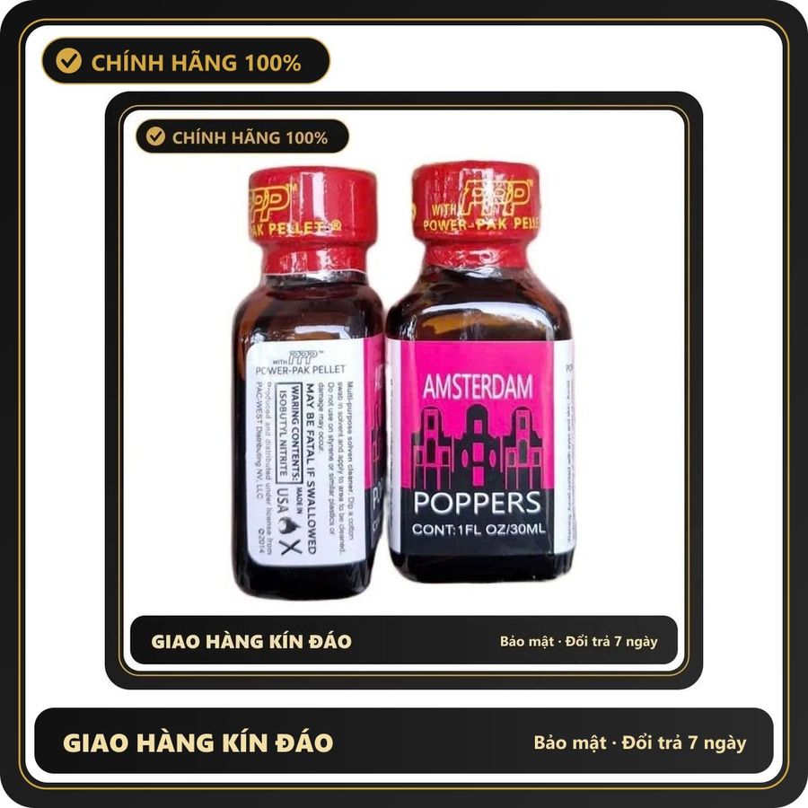 (Che Tên) ( ) Popper 30ml USA, Hàng Chính Hãng, Dòng Cao Cấp, Cực Mạnh, Phê Lâu, Cho Ng Lờn Lâu Năm, Che Tên Giao Nhanh Toàn Quốc 895834 Giao Nhanh Toàn Quốc