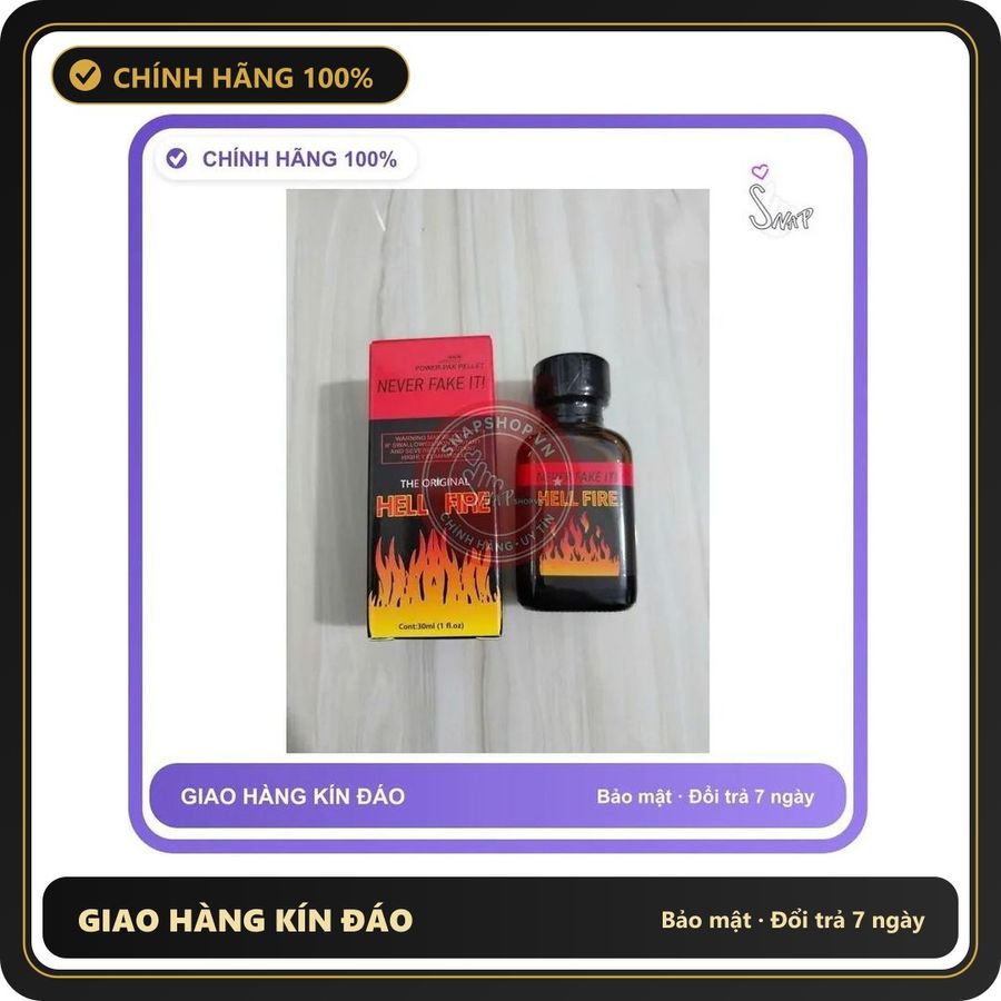 (Che Tên) Popper 30ml USA, Dòng Cực Mạnh, Phê Lâu, Cho Ng Lờn Lâu Năm - Hàng Mới Về 895840 Giao Nhanh Toàn Quốc
