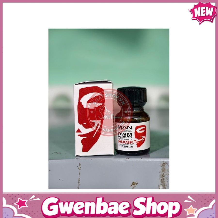 Chai hít tăng khoái cảm Popper OSCAR WILDE 10ml Popper 10ml Chính Hãng - Gwen Shop Chính Hãng