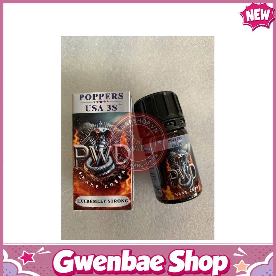 Chai hít tăng khoái cảm Popper 40ml Sale Sốc Chính Hãng - Gwen Shop Chính Hãng